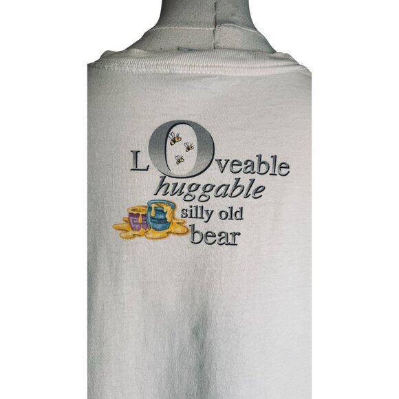 Disney Store XL Winnie The Pooh Graphic T-Shirt White Short Sleeve Unisex - Picture 6 of 11